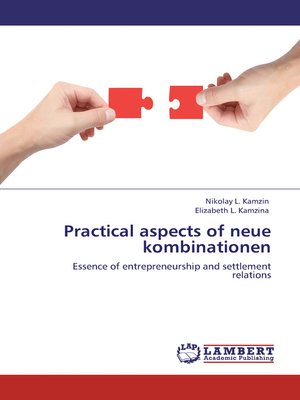 cover image of Practical aspects of neue kombinationen. Essence of entrepreneurship and settlement relations